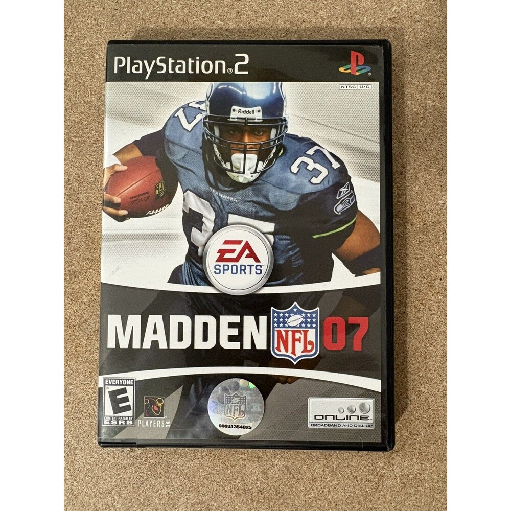Madden NFL 07 PS2 Game CIB Tested & Working- BLACK LABEL